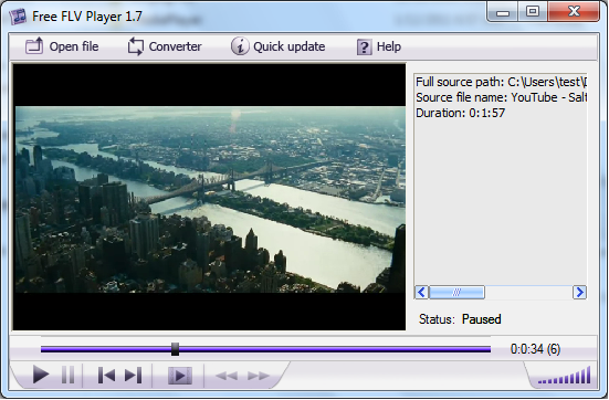 flv player exe file download